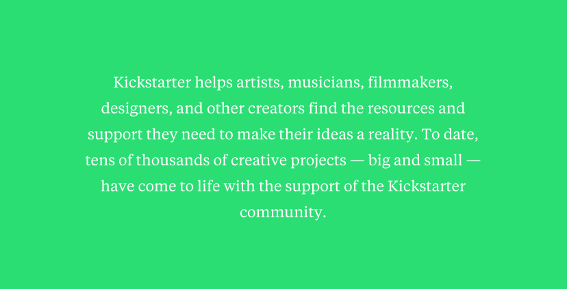 Kickstarter