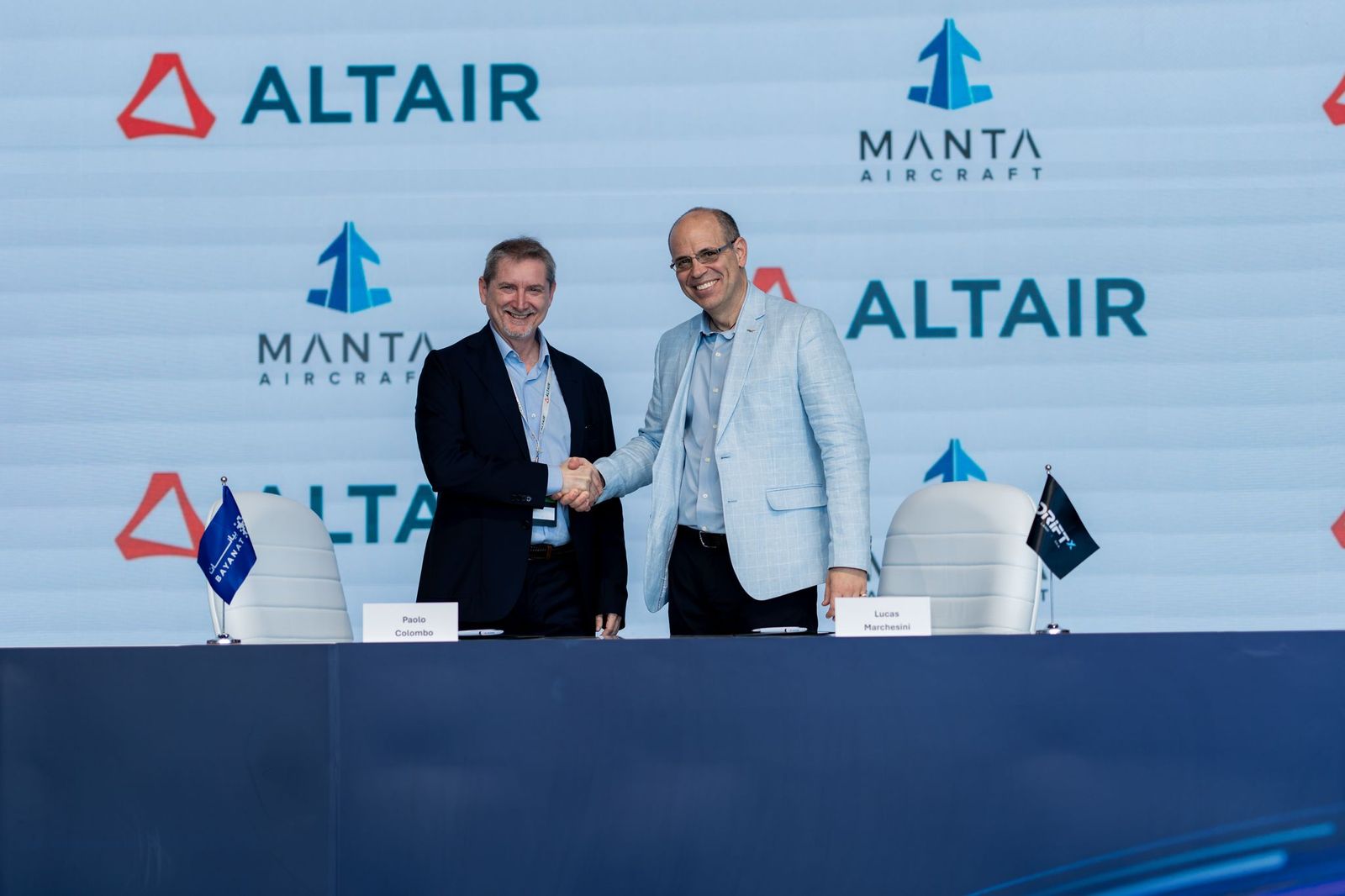 Manta Aircraft gets support from Altair